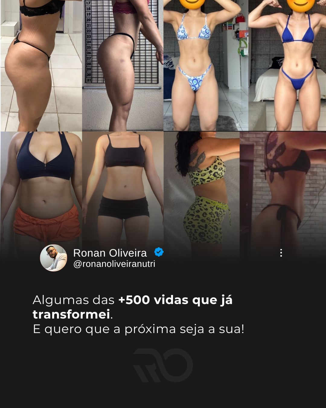 Algumas das +500 vidas que já transformei - E quero que a próxima seja a sua